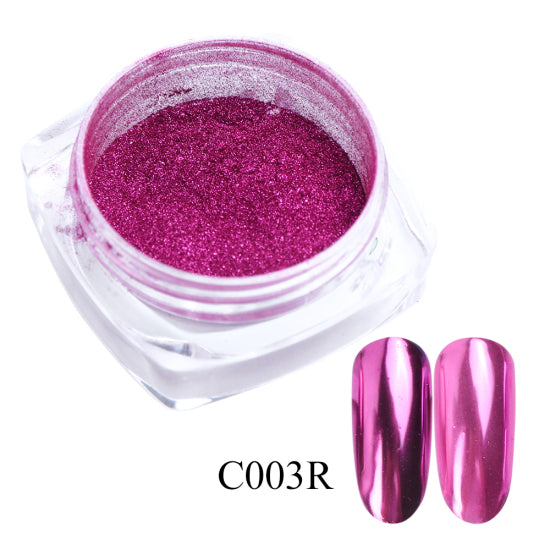 0.5g Nail Mirror Glitter Powder – Metallic UV Gel Nail Art Decoration