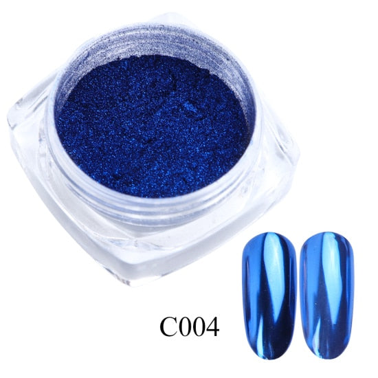 0.5g Nail Mirror Glitter Powder – Metallic UV Gel Nail Art Decoration