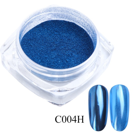 0.5g Nail Mirror Glitter Powder – Metallic UV Gel Nail Art Decoration